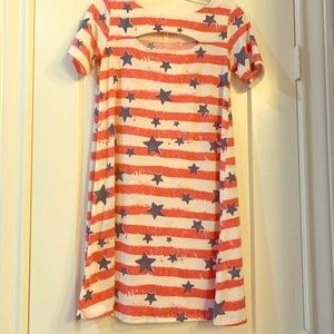 Perfect for 4th of July! Size small dress!